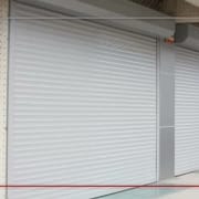 تصویری از درب کرکره‌ای پارکینگ