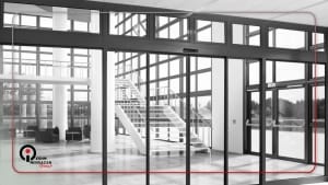 تصویری از درب‌های اتوماتیک شیشه‌ای